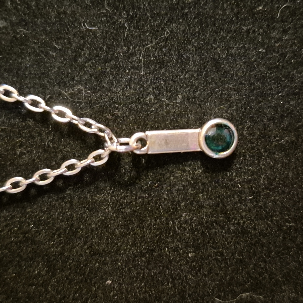 Sapphireskies Designs Sterling & Resin Charm Necklace